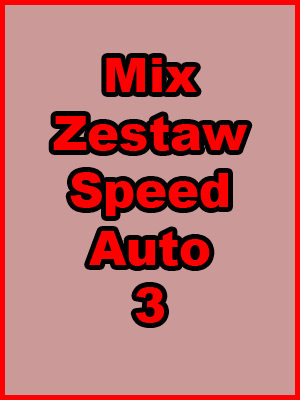 Mix Zestaw Speed Auto 3