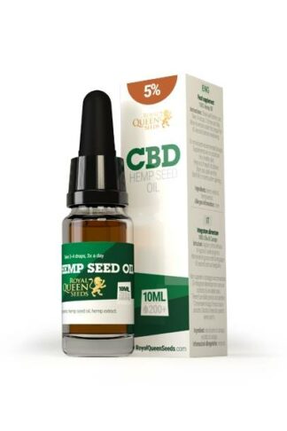 Olej CBD z Nasion Konopi 5%, 10ml - Royal Queen Seeds, Produkt, Sklep