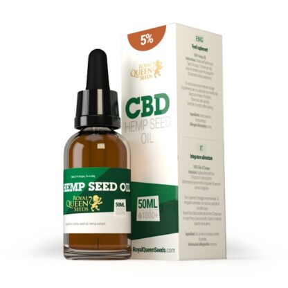 Olej CBD z Nasion Konopi 5%, 50ml - Royal Queen Seeds, Produkt, Sklep